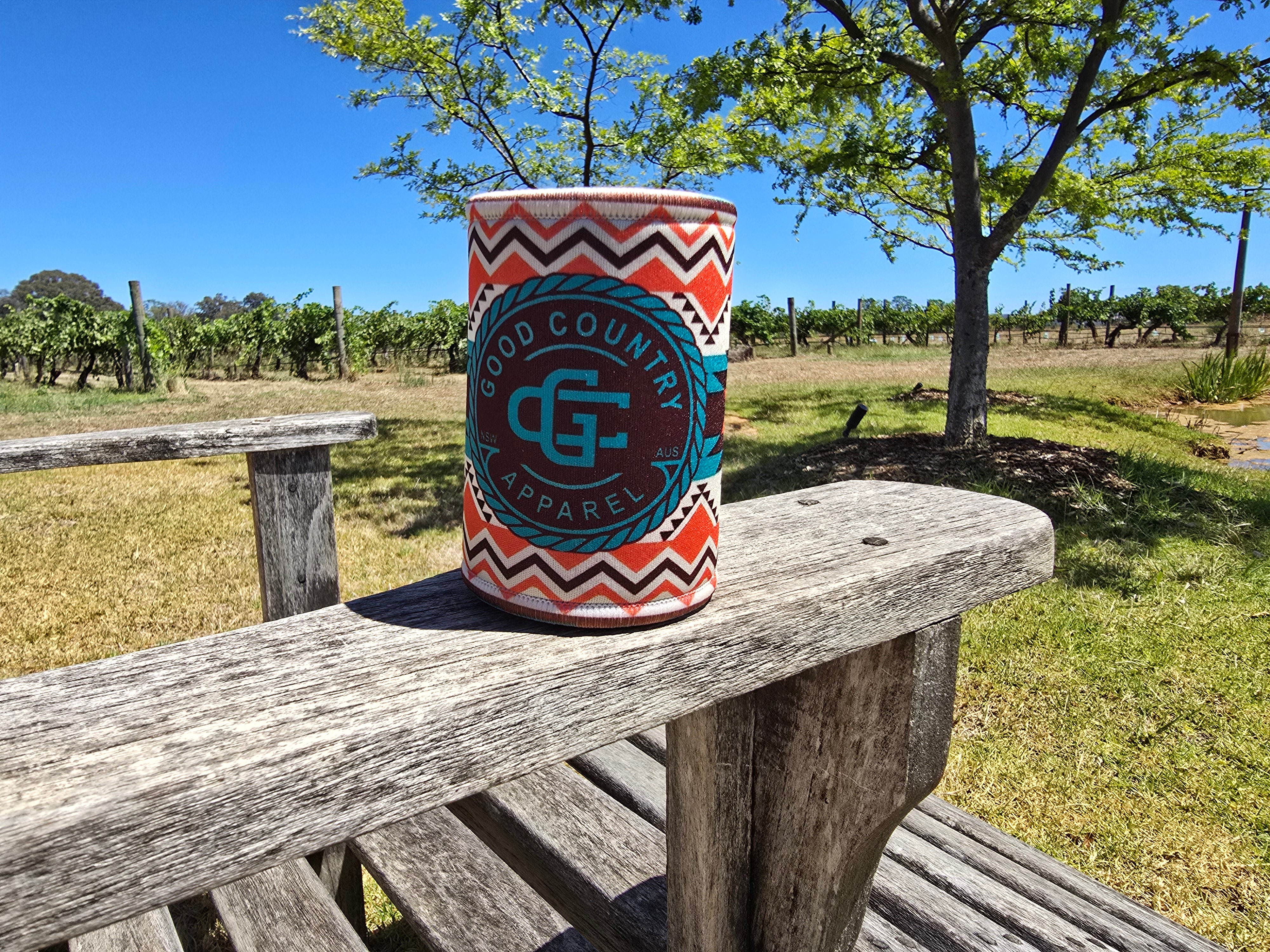 Hillbilly Hippie Stubby Cooler