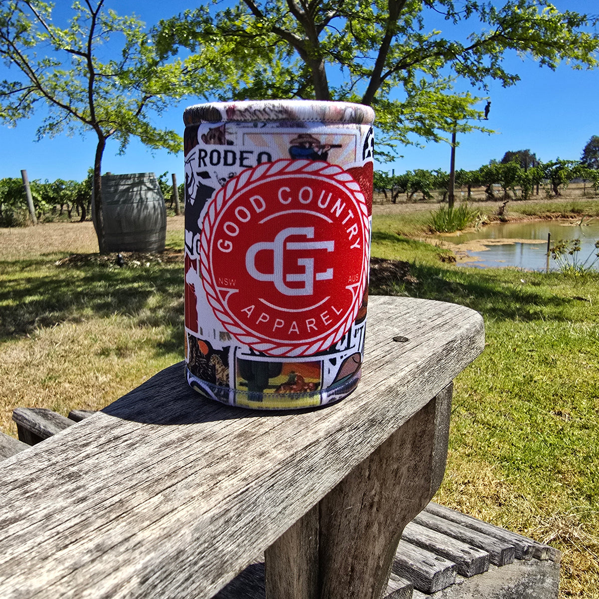 100% Country Stubby Cooler – Good Country Apparel