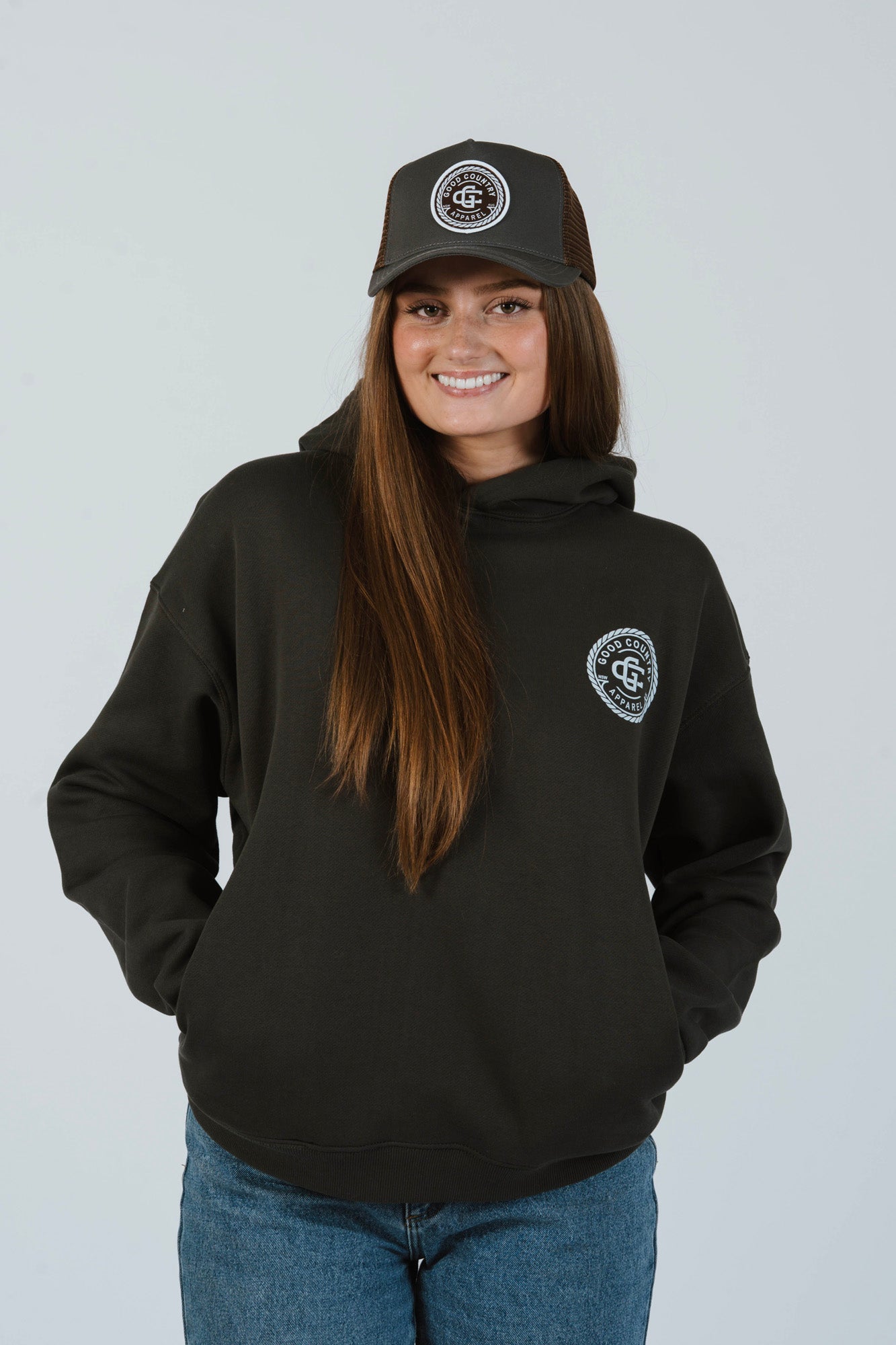 GC Original Hoodie Charcoal